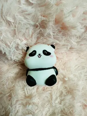 Picture of Panda LED Night Light Living Room Cute Panda Plastic Lamp Bedside Decor Creative Kids Night Light Birthday Gift Cake Decor