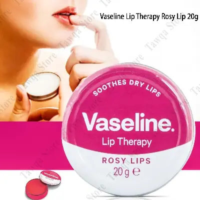 Picture of Vaseline Lip Therapy Rosy Lips – 20g Soothes Dry Lips Moisturizing Lip Balm
