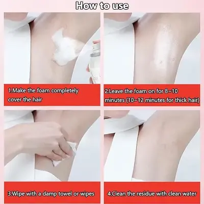 Picture of Kingyes Silky Beauty Painless Hair Removal Spray For Men & Women 150ML - Hair Removal