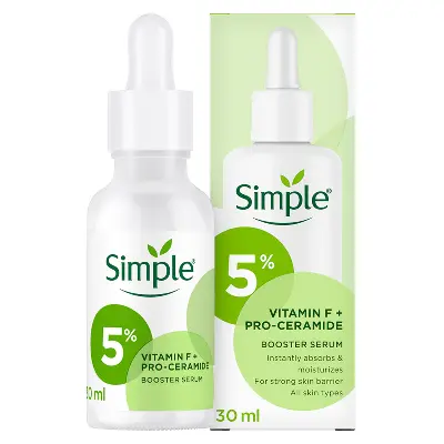 Picture of Simple 5% Vitamin F + Pro-Ceramide Serum