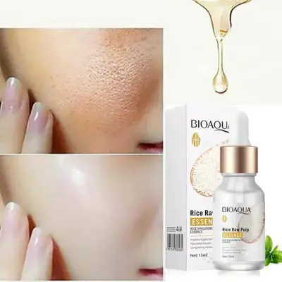 Picture of BIOAQUA Rice Raw Pulp Essence White Rice Hyaluronic Acid Essence Serum 15ml -Rice Serum