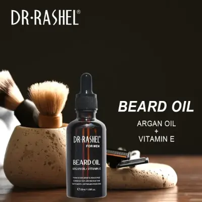 Picture of Dr Rashel Argan Oil Vitamin E Hair Growth Men Beard Oil 50ml