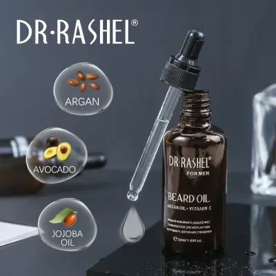Picture of Dr Rashel Argan Oil Vitamin E Hair Growth Men Beard Oil 50ml