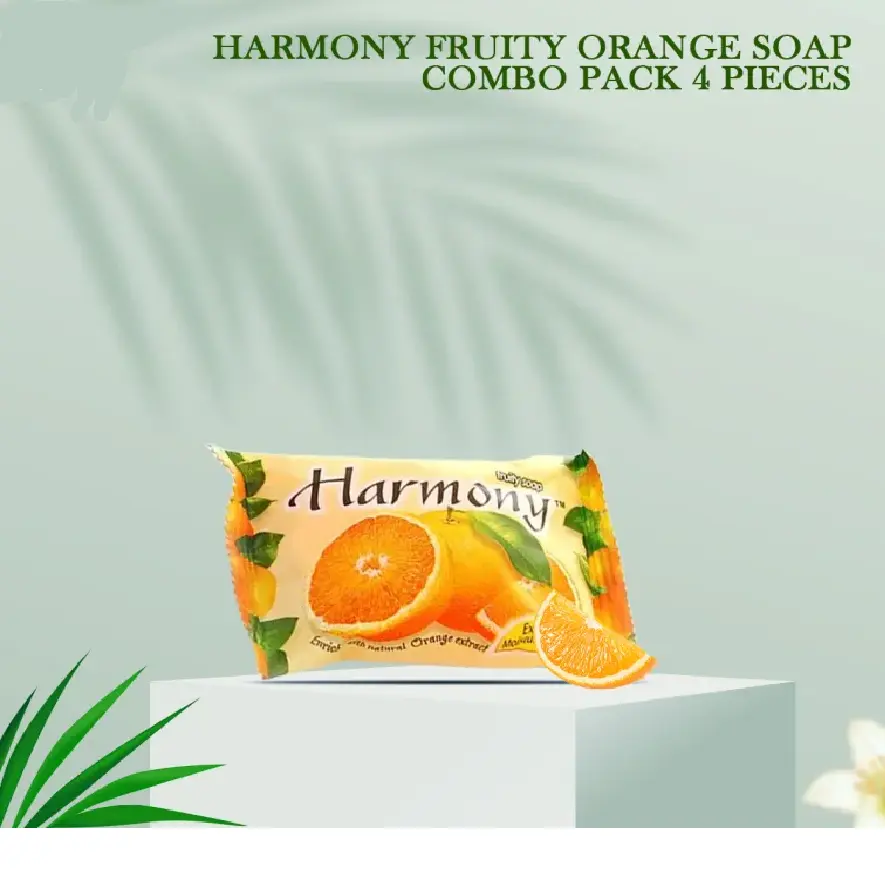 Picture of Harmony Fruity Orange Soap (2 pcs) - 45 gm