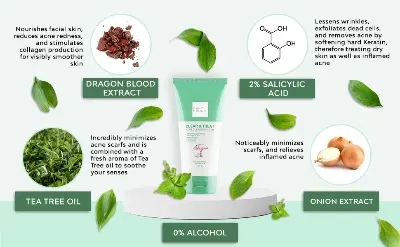 Picture of BABY BRIGHT Anti Acne Dragon Blood Cleansing Foam 120gm