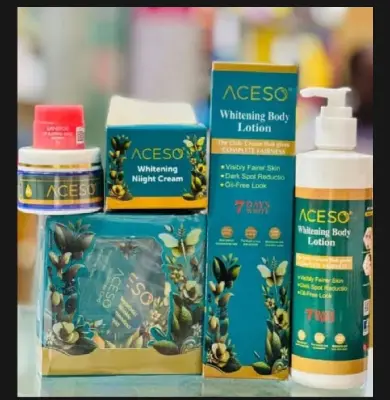 Picture of ACESO Body Cream+Night Cream+Boady lotion +  Lange lip balm Special 4 in 1 Combo