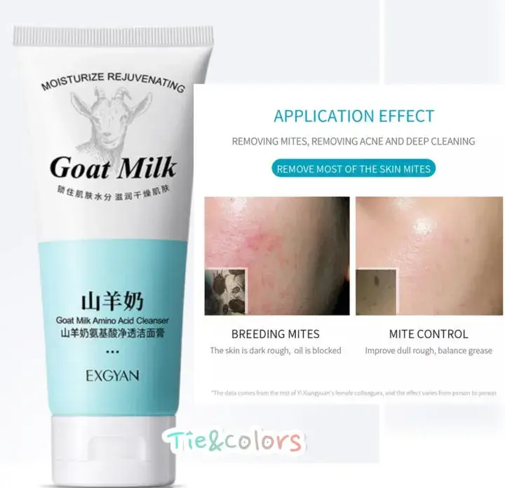 Picture of ROREC EXGYAN Goat Milk Amino Acid Cleanser 100g