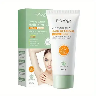 Picture of BIOAOUA Aloe Vera Hair Removal Cream-60GM