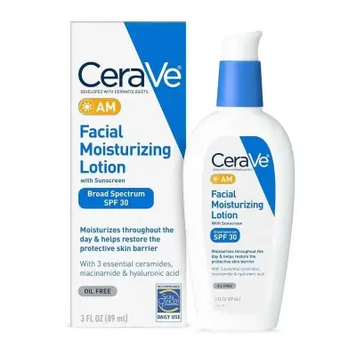 Picture of CeraVe AM Facial Moisturizing Lotion Fragrance Free 89 ml