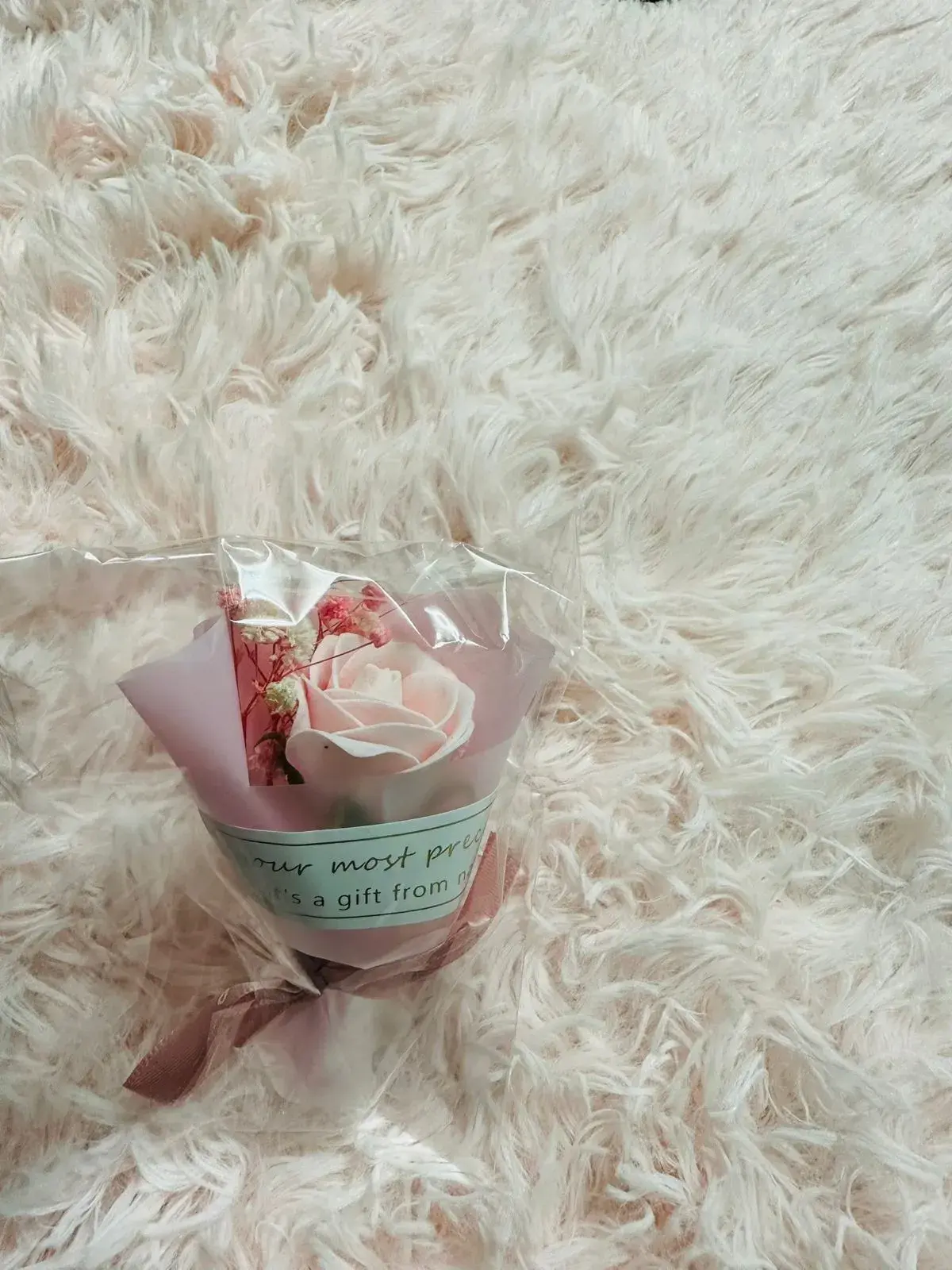 Picture of Preserved Fresh Flower Dried Flowers Starry Sky Mini Bouquet Rose Decoration with Gift Welfare Gift