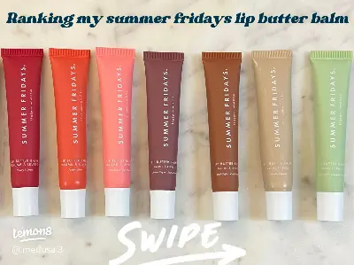 Picture of Summer Fridays Lip Balm Hydrating Mirror Lipgloss Lip Vanilla Pink Sugar Coffee Cake Scent Lipstick Transparent Oil Makeup