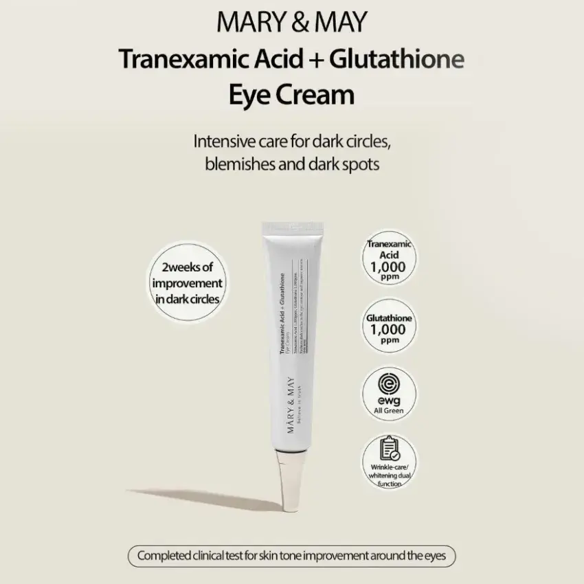 Picture of Mary&May Tranexamic Acid+Glutathion Eye Cream 12g