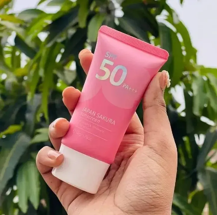 Picture of LAIKOU Japan Sakura Sunscreen: 50g of Gentle, Effective Sun Protection