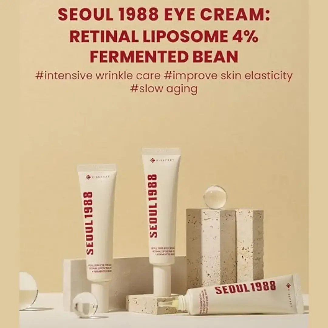 Picture of KSECRET SEOUL 1988 EYE CREAM : RETINAL LIPOSOME 4% + FERMENTED BEAN 30ML