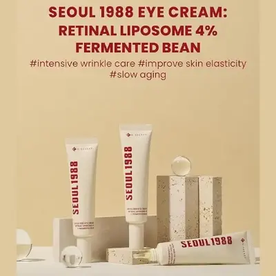 Picture of KSECRET SEOUL 1988 EYE CREAM : RETINAL LIPOSOME 4% + FERMENTED BEAN 30ML