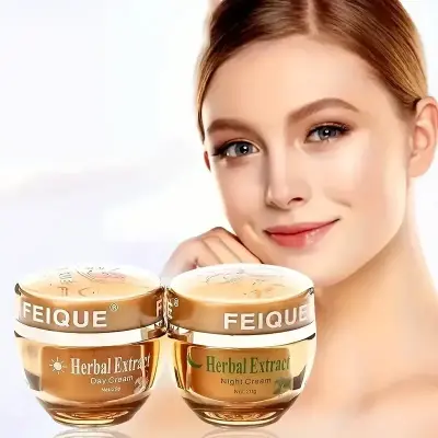 Picture of FEIQUE Herbal Extract Whitening Anti Freckle Cream 2 in 1 Set