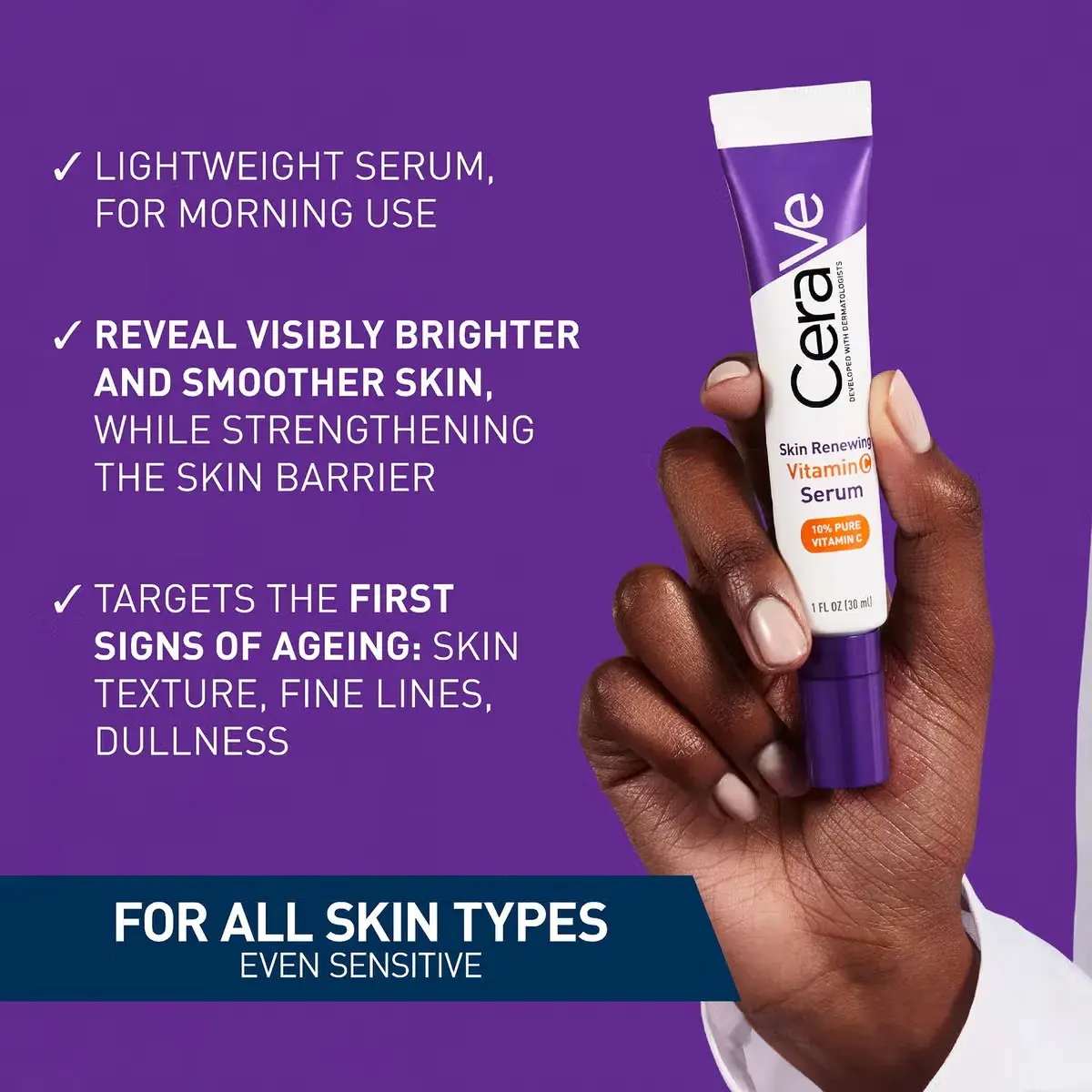 Picture of CeraVe Skin Renewing Vitamin C Serum 30ml