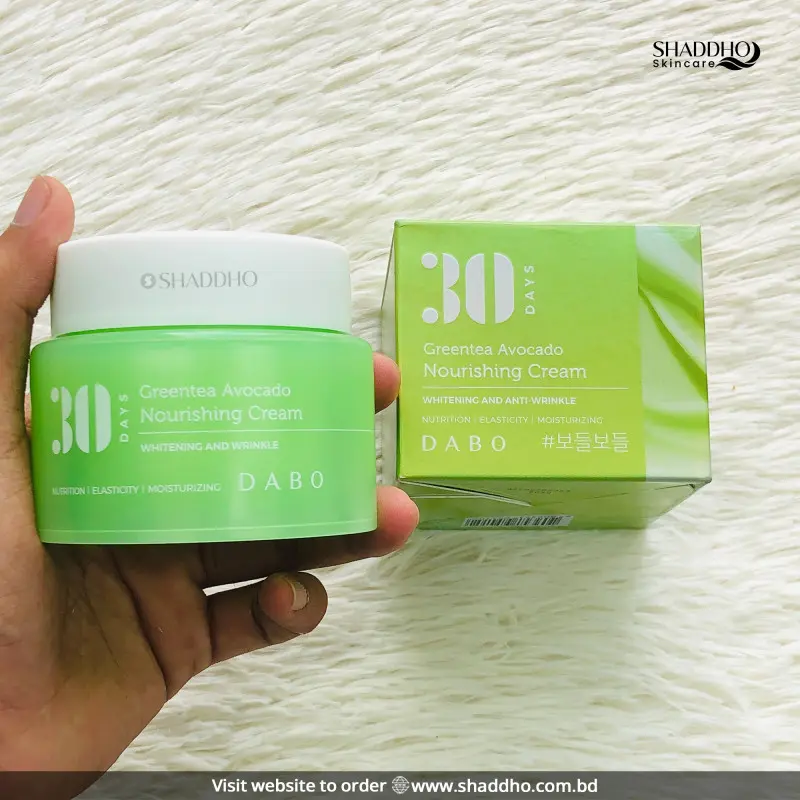Picture of Dabo 30 Days Greentea Avocado Nourishing Cream 100ml
