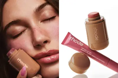 Picture of Rhode Sleepy Girl +Salty Tan Pocket Blush + Peptide Lip Tint Combo