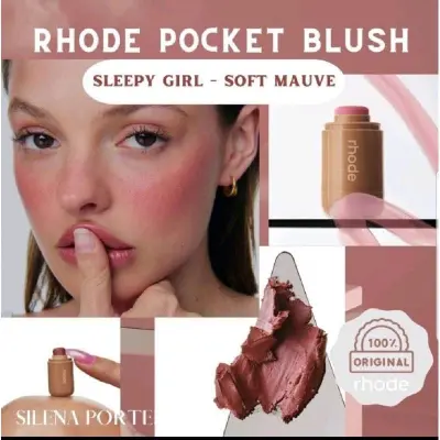 Picture of Rhode Sleepy Girl +Salty Tan Pocket Blush + Peptide Lip Tint Combo