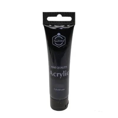 Picture of Keep Smiling Acrylic Paint 75ml - Black
