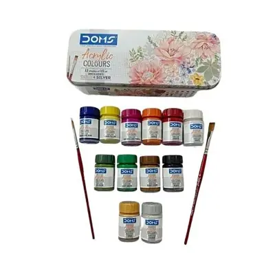 Picture of DOMS Acrylic Colours Set (15ml) - 12 Shades