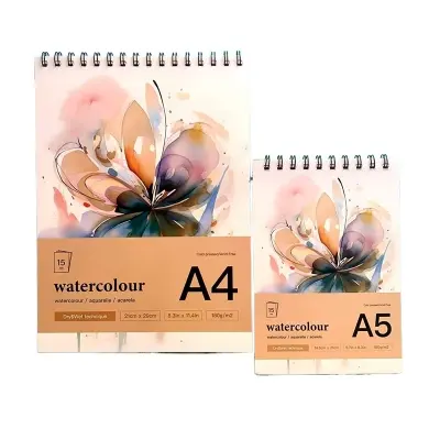 Picture of Watercolour Pad A5/A4 Size (15 Sheets)