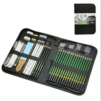 Picture of Keep Smiling Sketch Drawing Set 42pcs