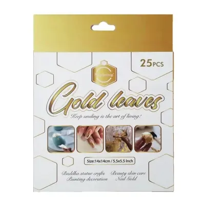 Picture of Keep Smiling Gold Leaves 25 PCS