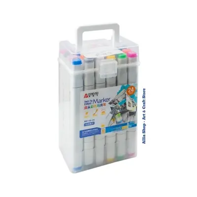 Picture of Dual Tip Art Marker Set 24 Colors