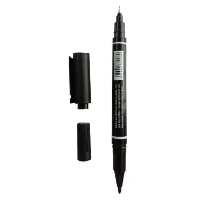 Picture of GXin CD/DVD/OHP Marker Pen Black - 2pcs