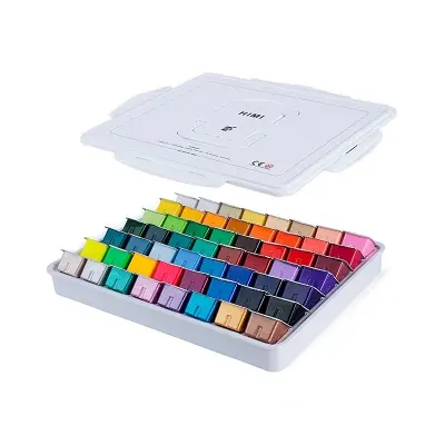 Picture of HIMI Gouache Paint Set Jelly Cup (30ml) - 56 Colors