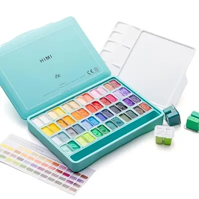 Picture of HIMI Gouache Paint Set Jelly Cup (12g) - 48 Colors