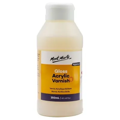 Picture of Mont Marte Gloss Acrylic Varnish Signature 250ml