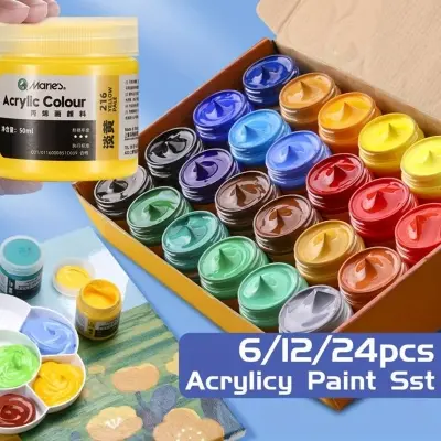 Picture of Marie's Professional Acrylic Colour Set (50ml ) - 12 Colors