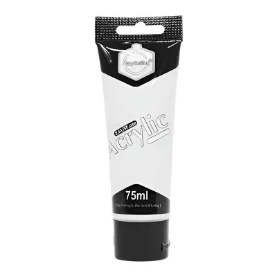 Picture of Keep Smiling Acrylic Paint 75ml - Titanium White