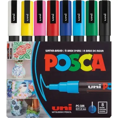 Picture of Posca Paint Marker Pen Set 8 PC