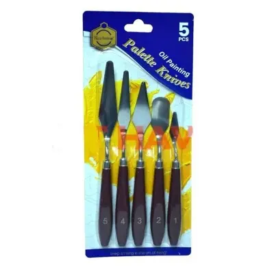 Picture of Keep Smiling Palette Spatula Pack of 5 Pcs