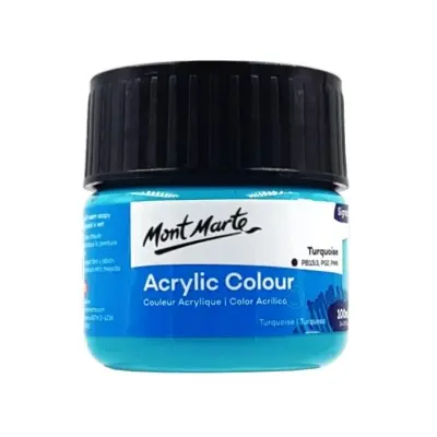 Picture of Mont Marte Acrylic Colour Paint Signature 100ml - Turquoise