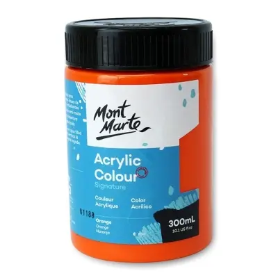 Picture of Mont Marte Acrylic Paint 300ml - Orange