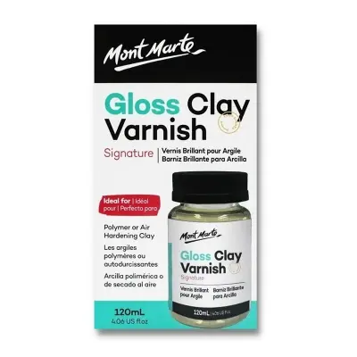 Picture of Mont Marte Clay Varnish Gloss 120ml