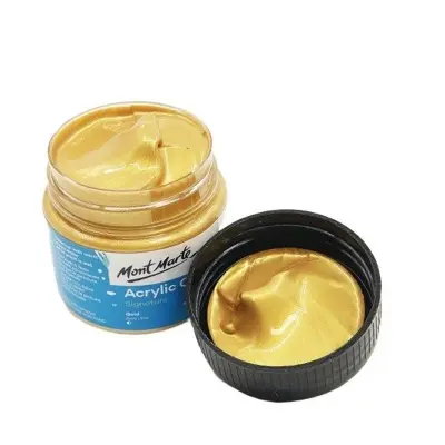Picture of Mont Marte Acrylic Colour Paint Signature 100ml - Gold
