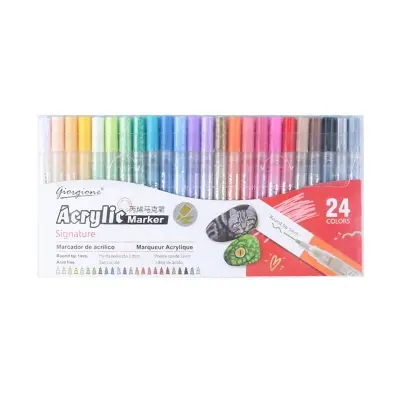 Picture of Giorgione Professional Acrylic Marker 24 Colors