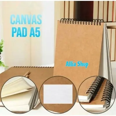 Picture of Canvas Paper Pad A5 Size (12 Sheet)