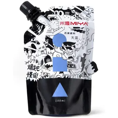 Picture of HIMI Gouache Refill 100ml CC Bag - Blue