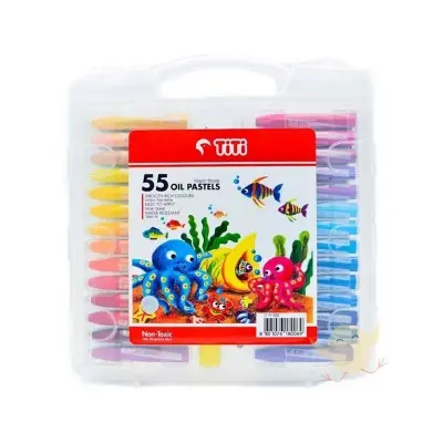 Picture of TiTi Oil Pastels 55 Colors Set