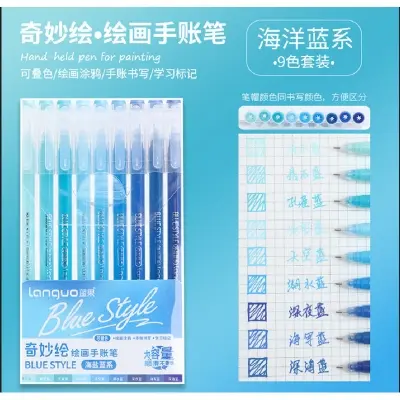 Picture of Languo Morandi Retro Pen (Blue Style Series)