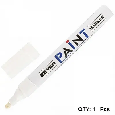 Picture of Zeyar Paint Marker White - 1pcs