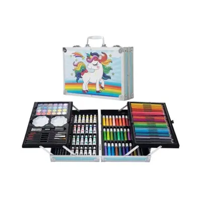 Picture of Explore Your Artistic Side with the 145 Pieces Aluminum Box Painting Set