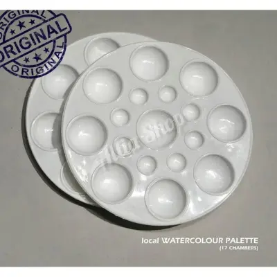 Picture of Round Artist Color Mixing Palette - 1Pcs